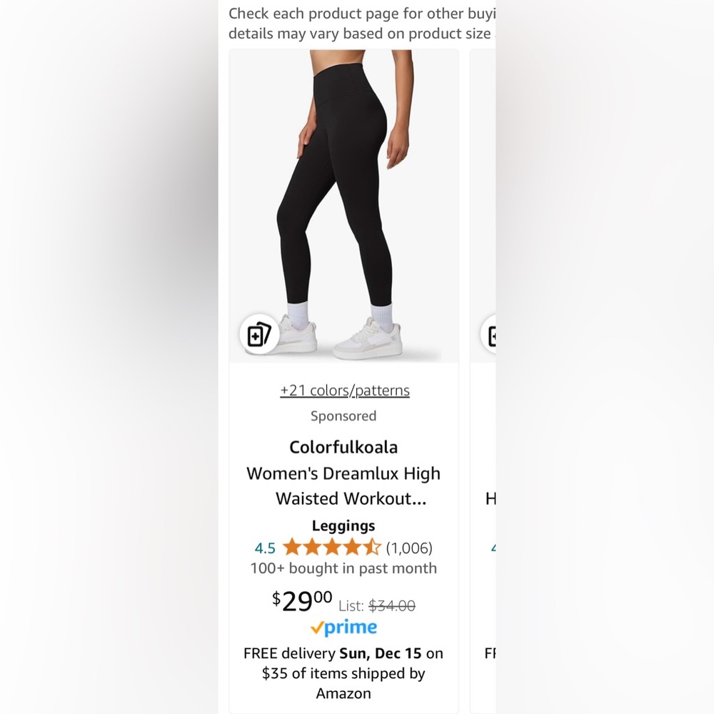 Leggings, 3 pairs. New.